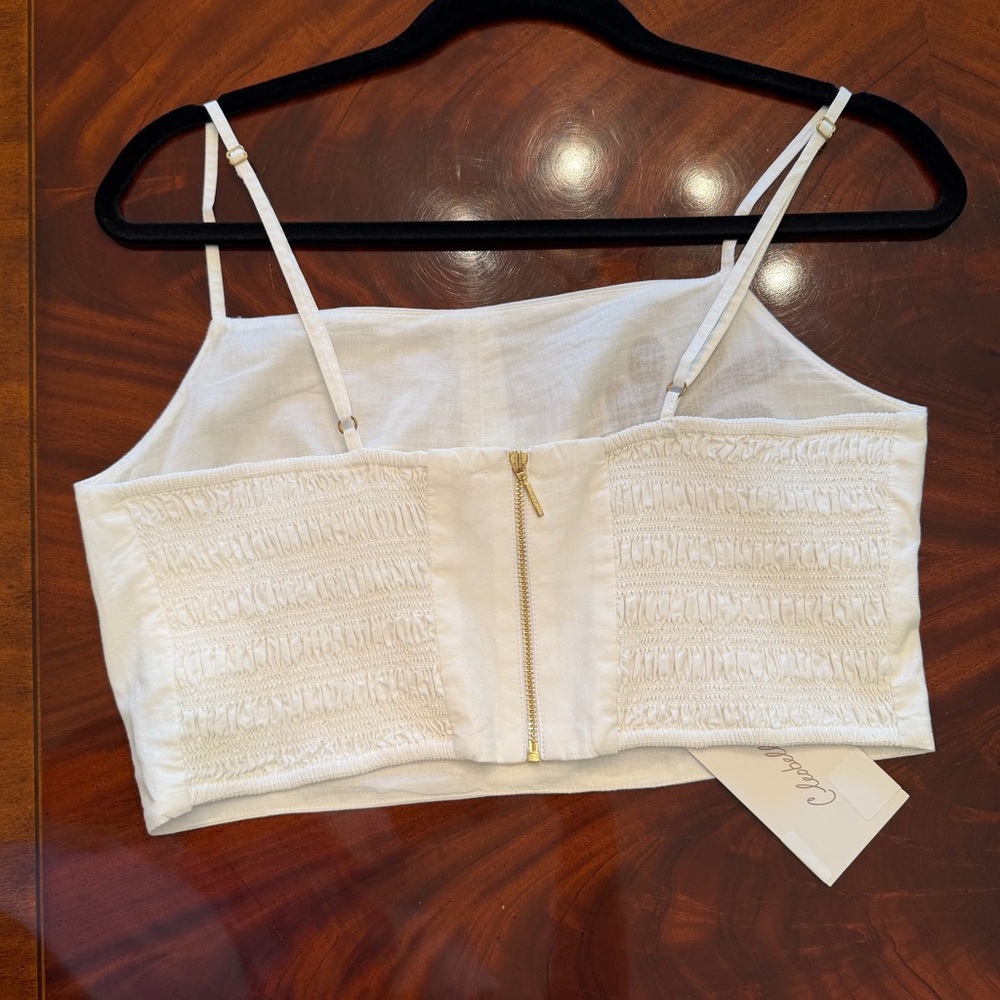 Cleobella Sage Top in Ivory Multi Size Medium NWT - Picture 10 of 13